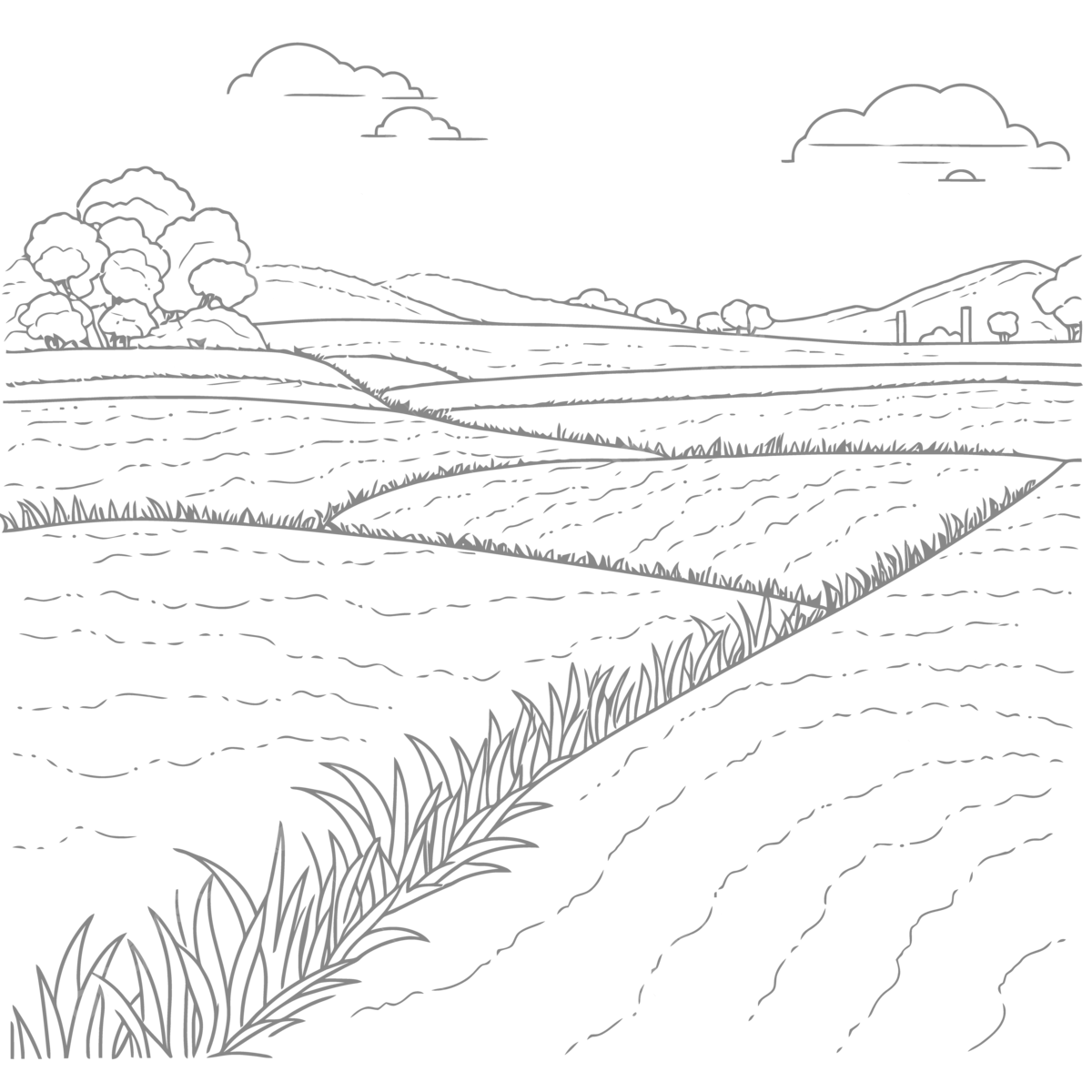 Field drawing png transparent images free download vector files