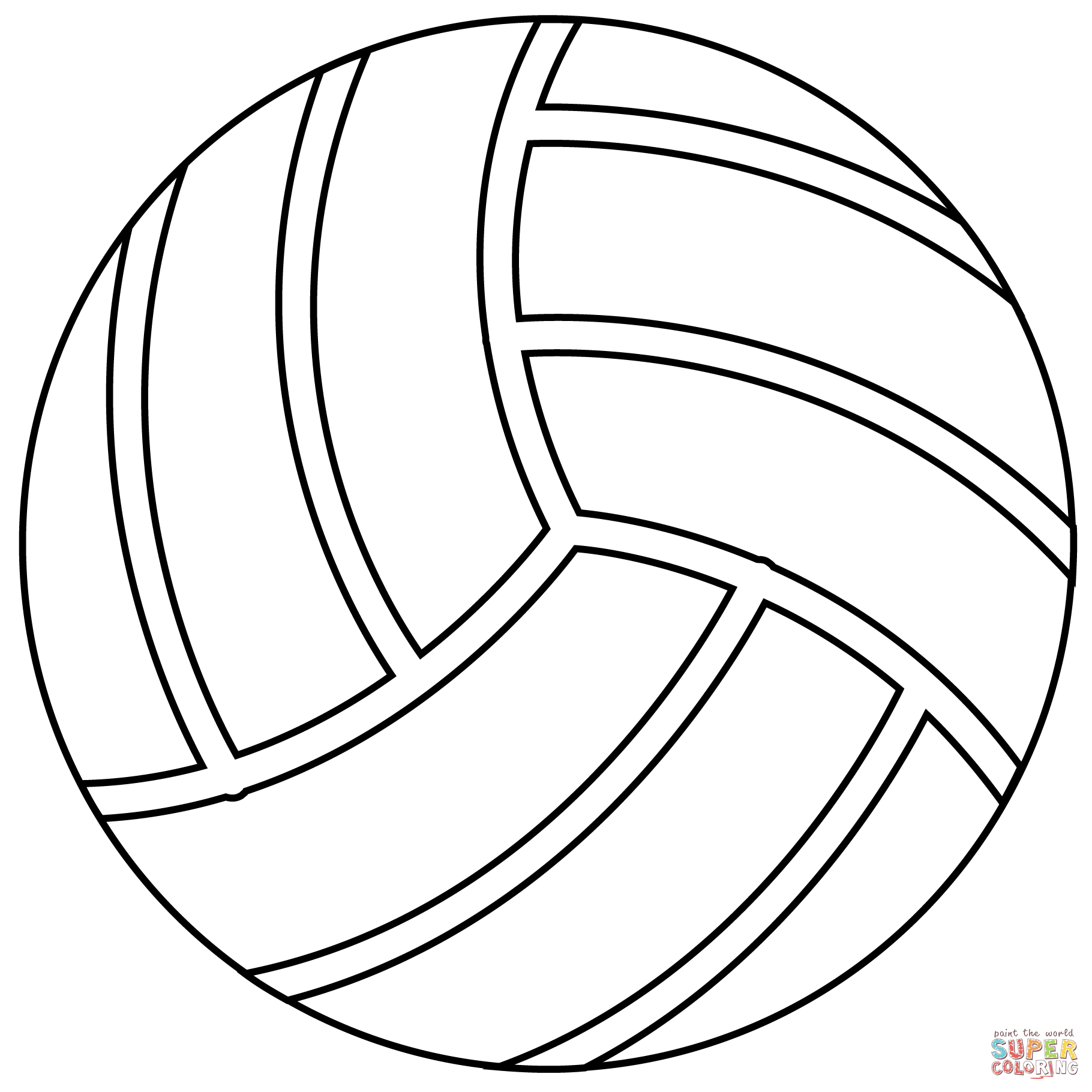 Volleyball ball emoji coloring page free printable coloring pages