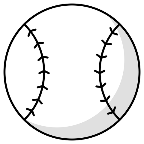 Baseball emoji coloring page free printable coloring pages