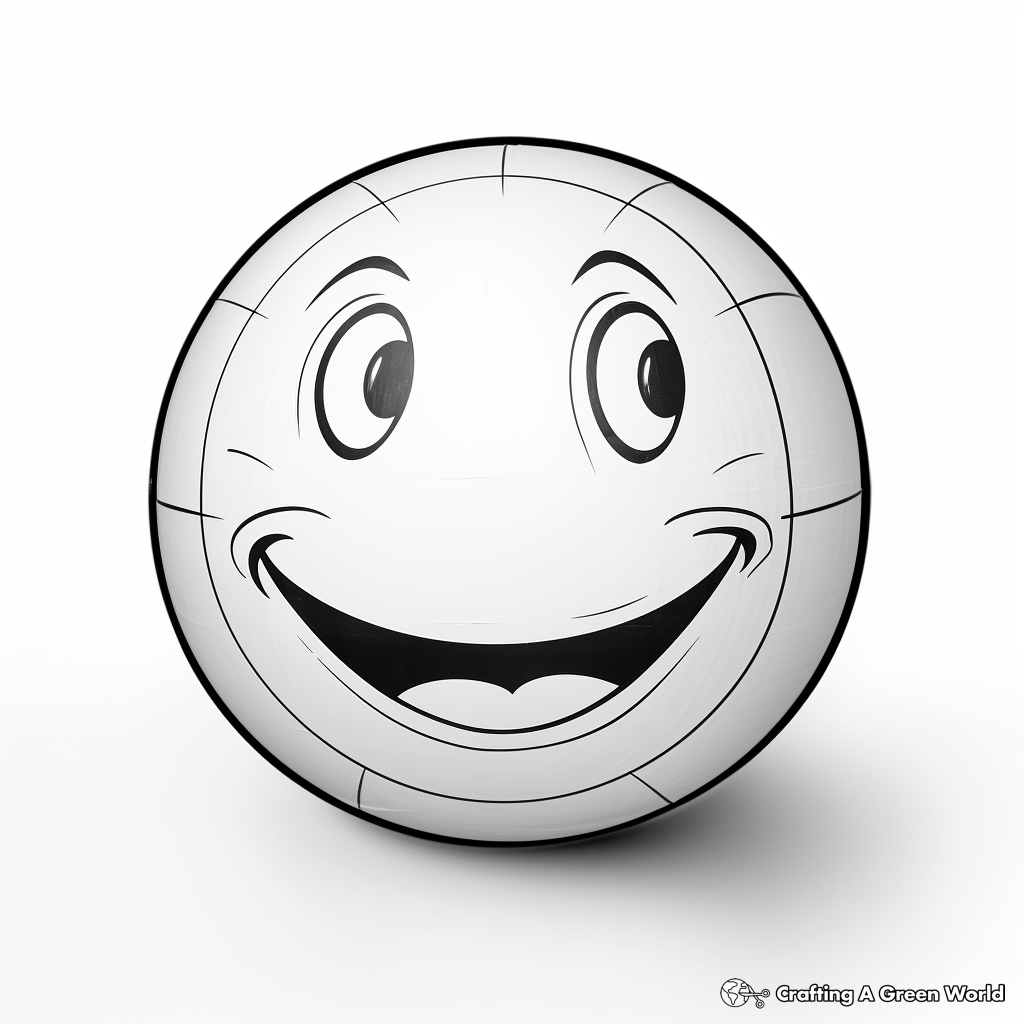 Sphere coloring pages