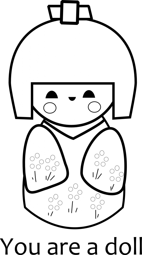 Voodoo doll coloring page free printable coloring pages
