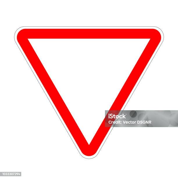 Voorrangsweg teken en give way teken vector stockvectorkunst en meer beelden van voorrangsbord