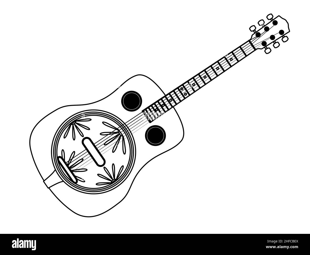 Resonator guitar hi