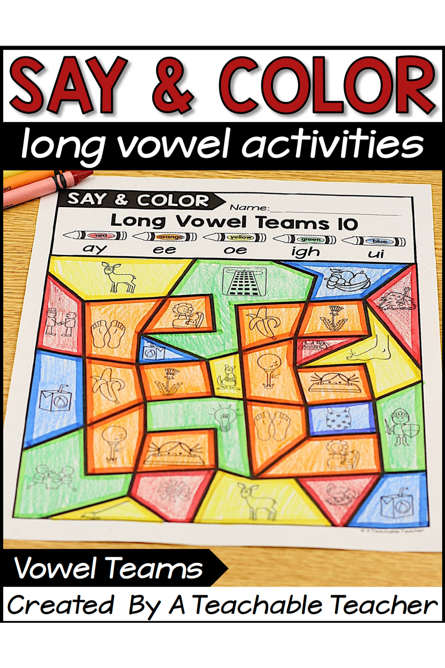 Say and color