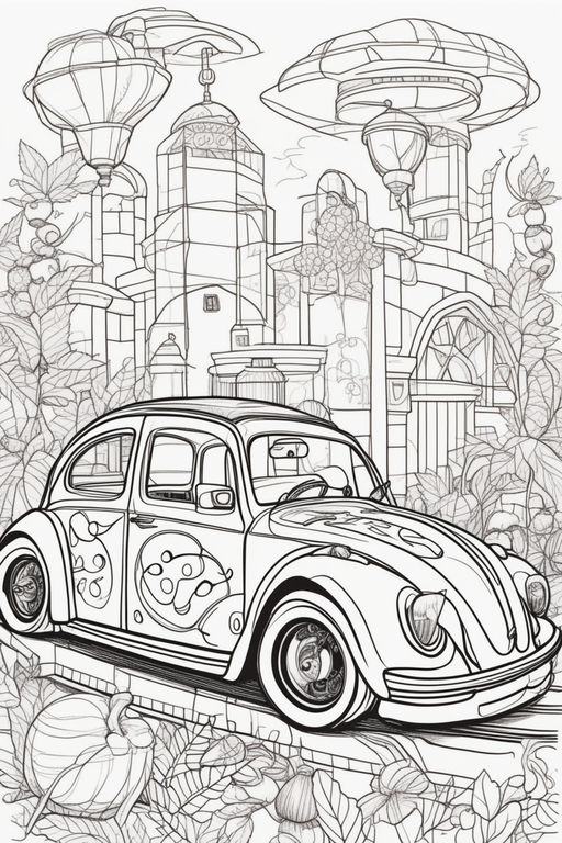 Coloring pages cars
