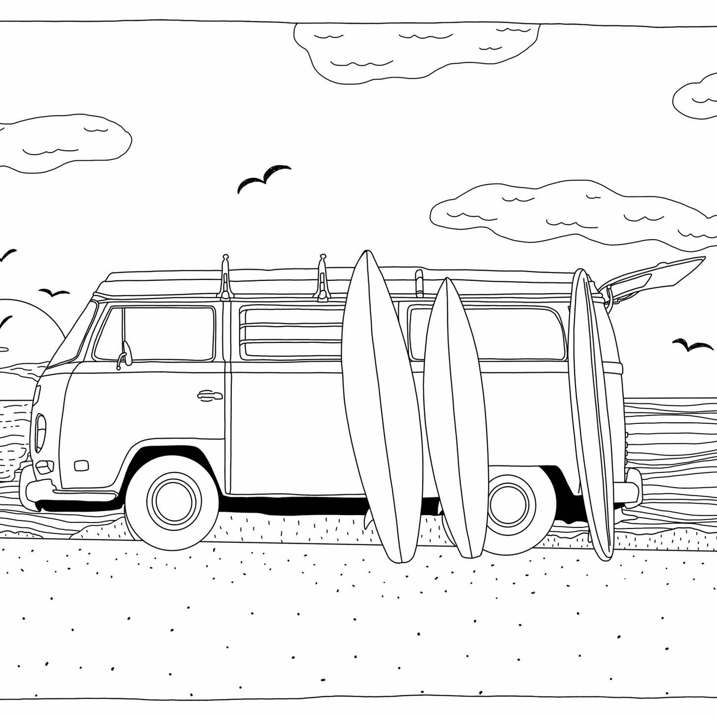 West coast wonderful coloring book â favor fern