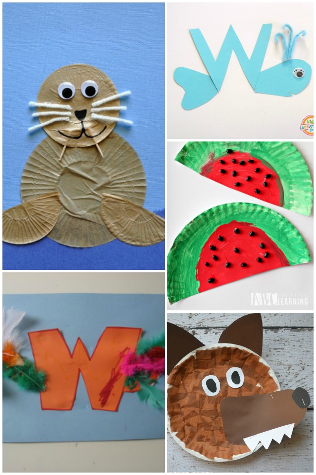 Wonderful letter w crafts activities kids activities blog