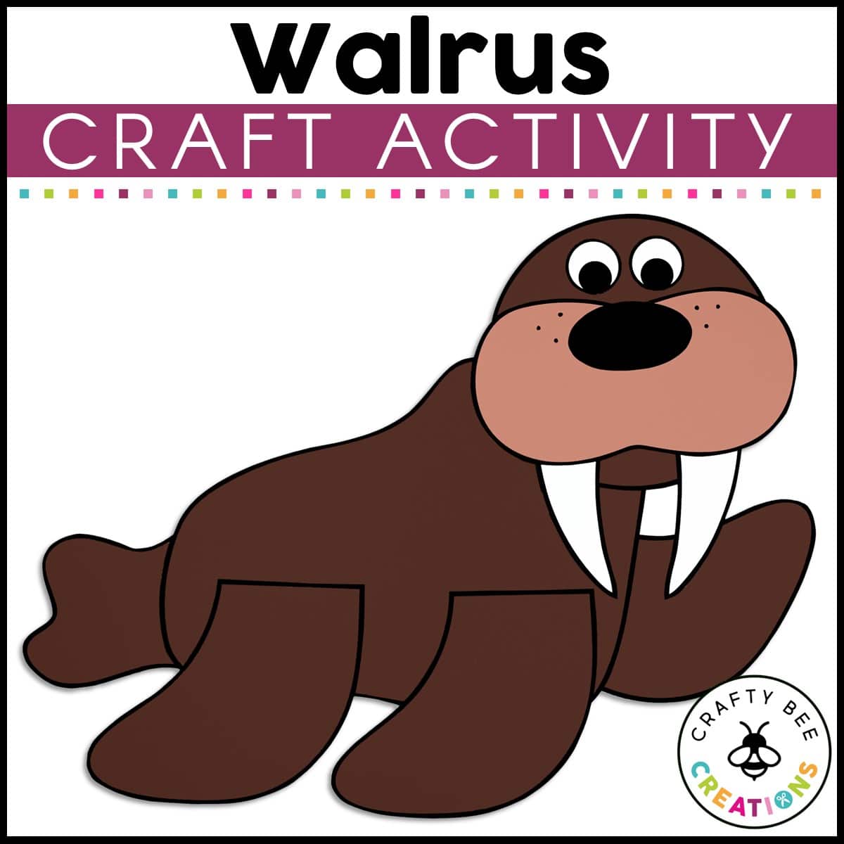 Walrus craft activity