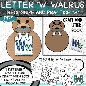 Walrus letter w tpt