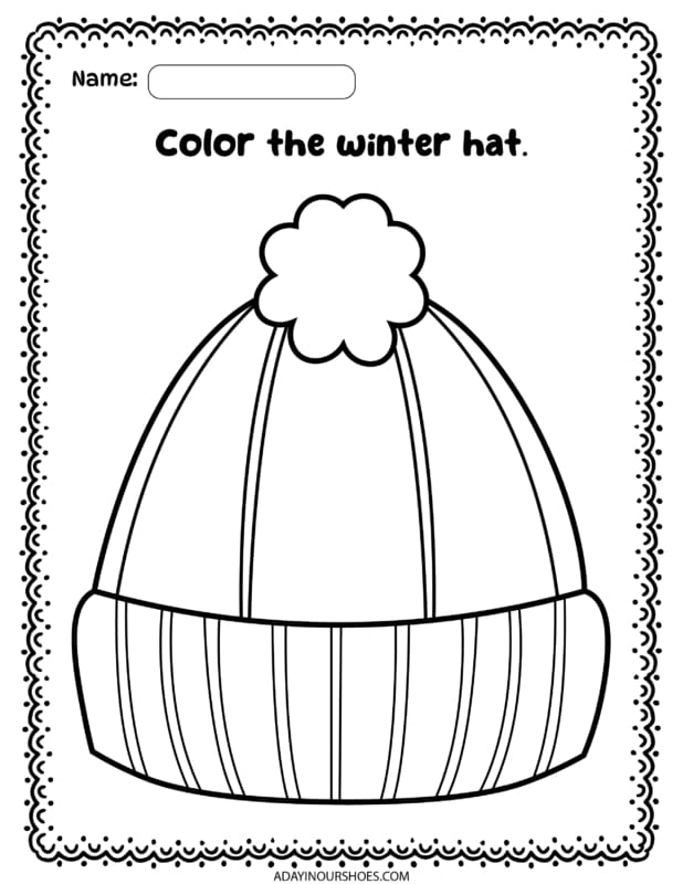 Free winter coloring pages printable pdf for all ages and abilities