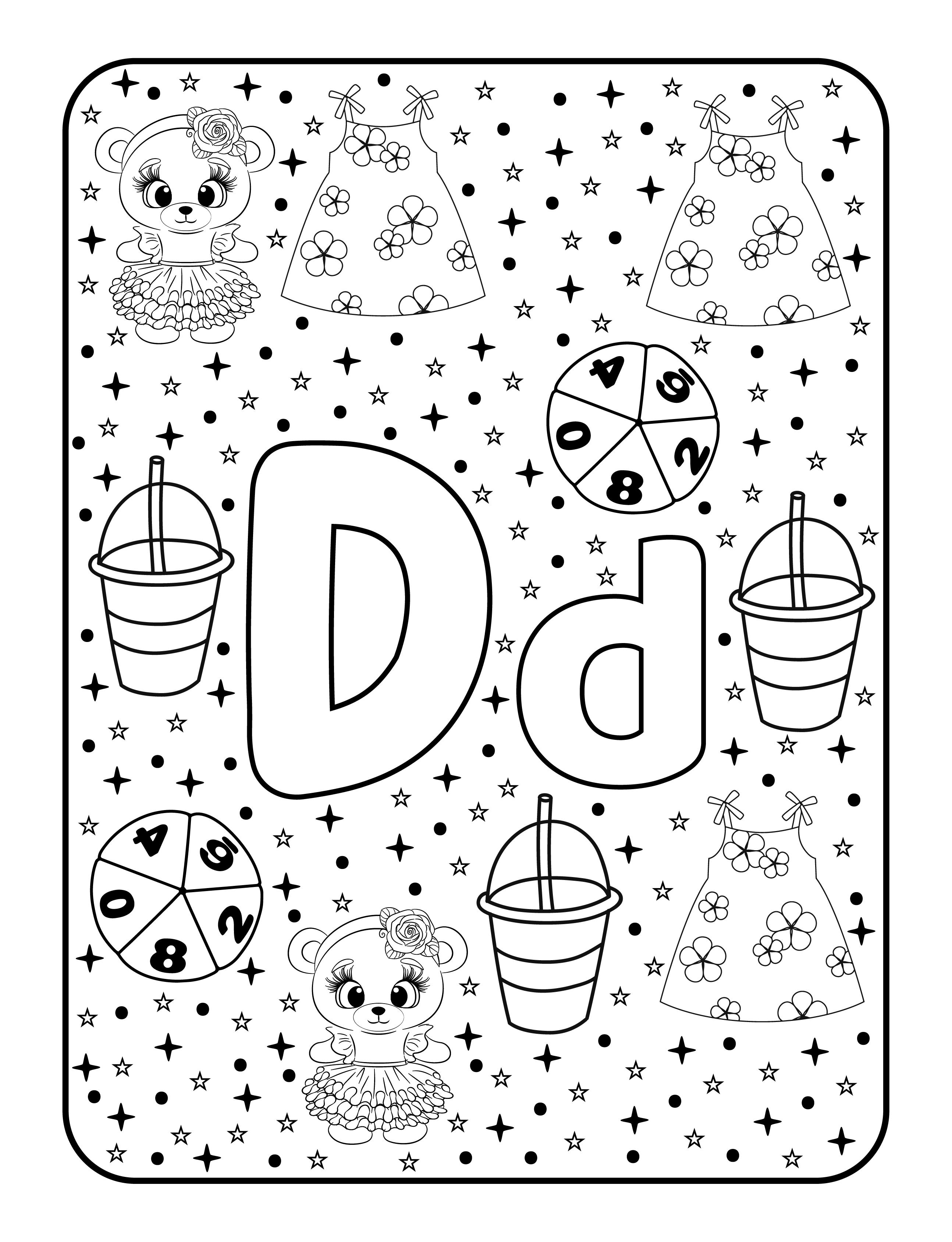 Boost your childs learning with alphabet coloring pages made by teachers
