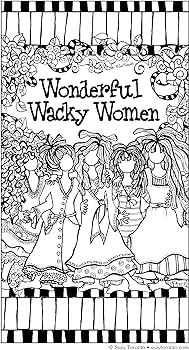 Color sisterhood coloring book design originals a perfect gift for sisters best friends and wacky women
