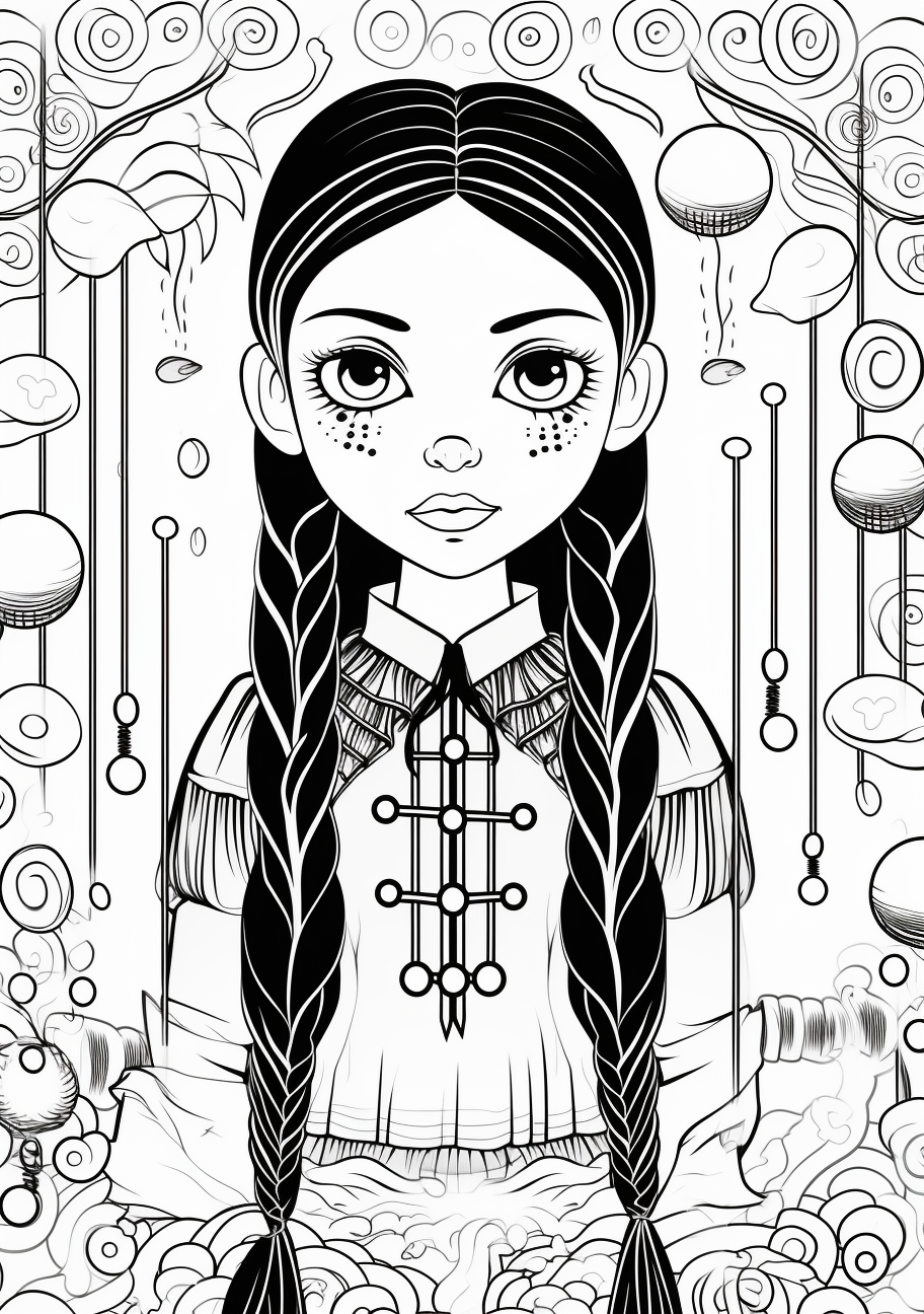 Mystical wednesday addams bewitching stare