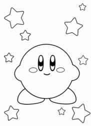 Kirby right back at ya coloring pages