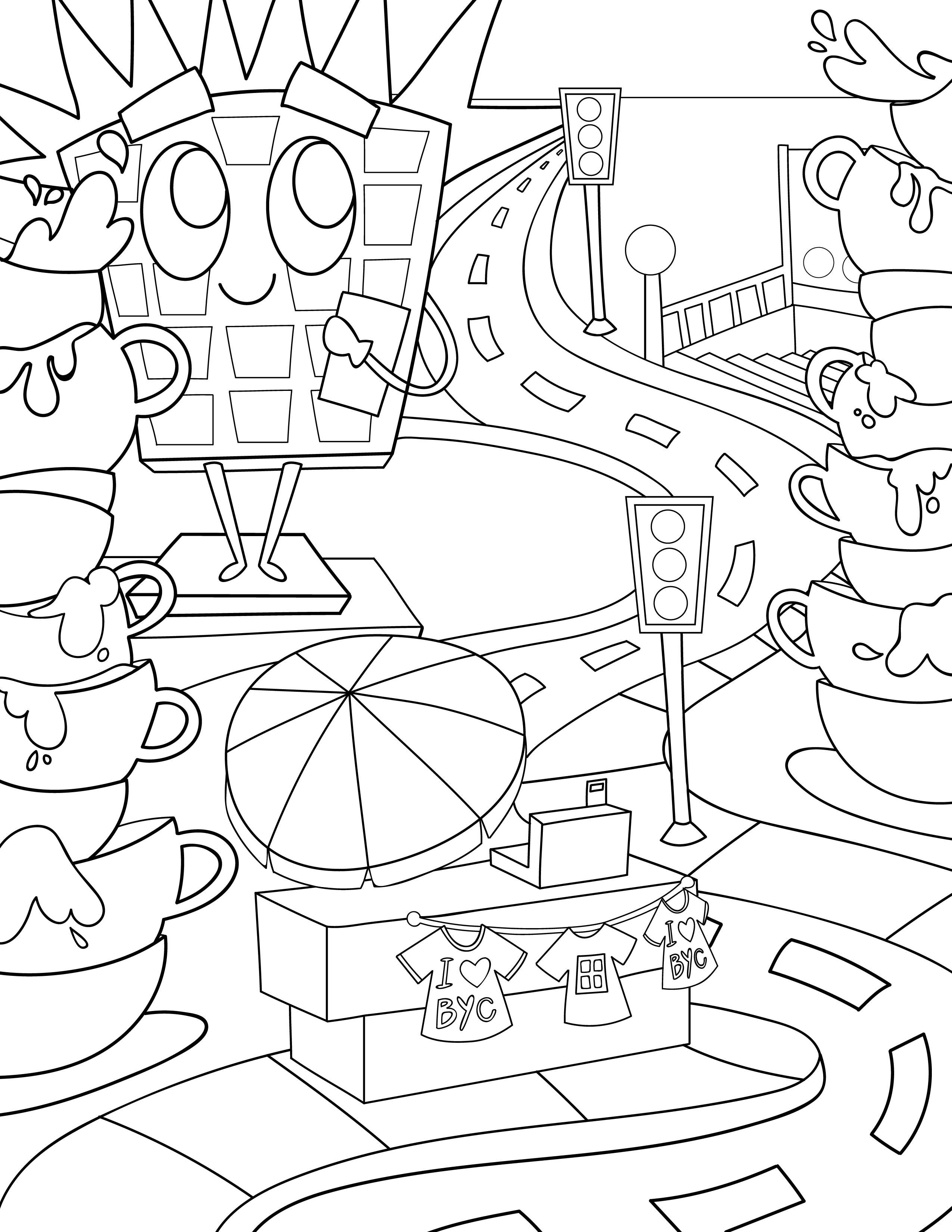 Ics coloring and more fun