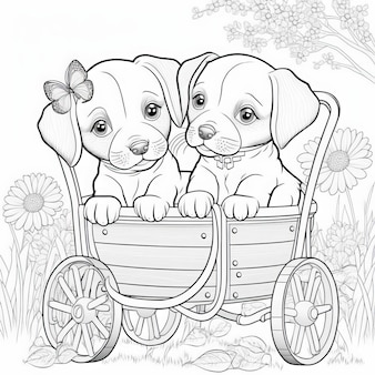 Page kawaii food coloring book kids pictures