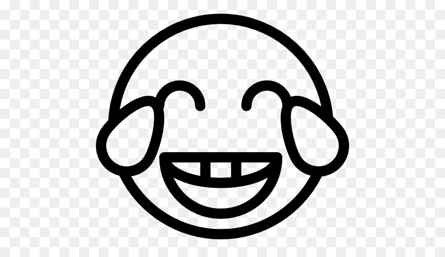 Emoji black and white png download