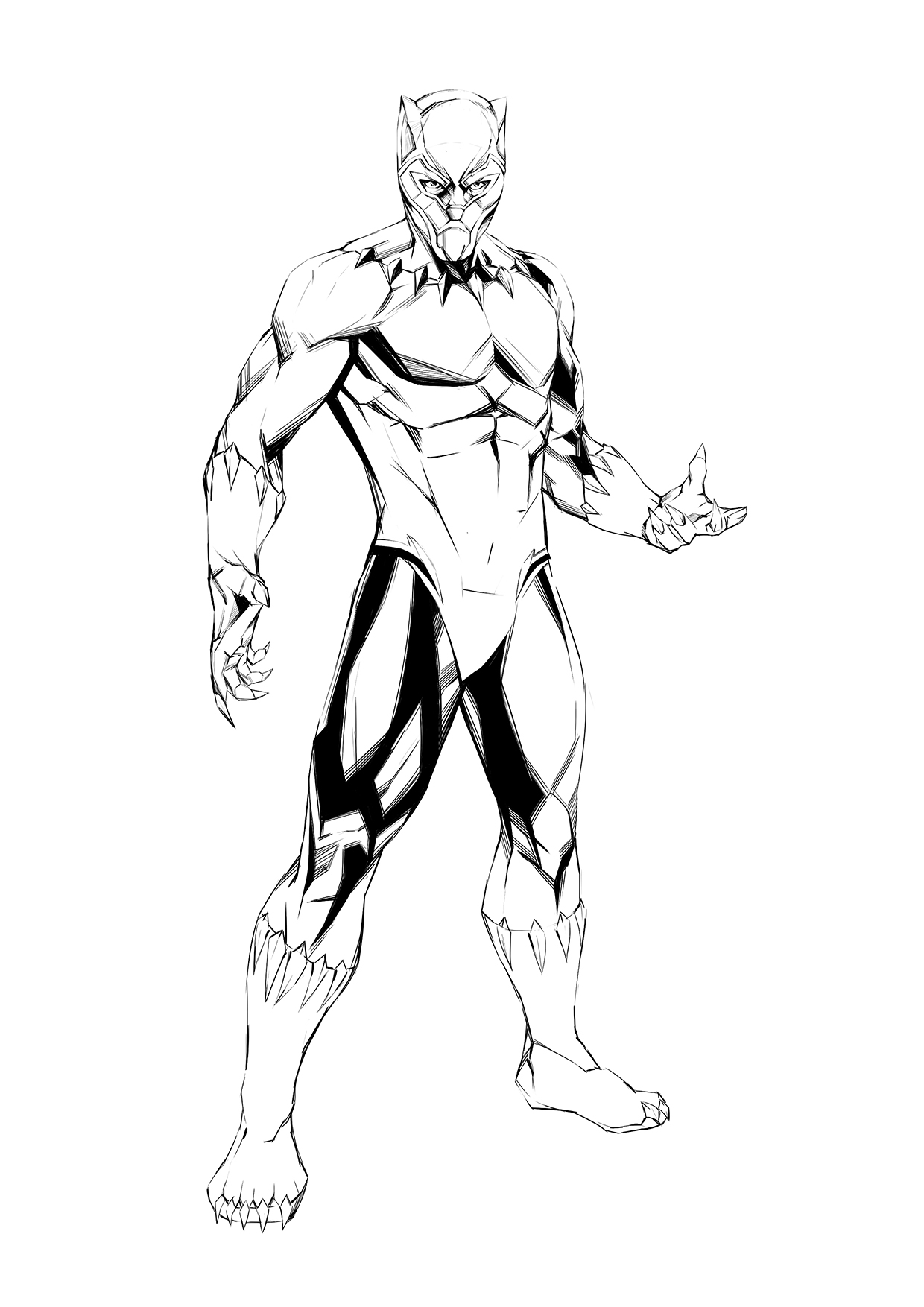 Black panther wakanda forever by srivasya on
