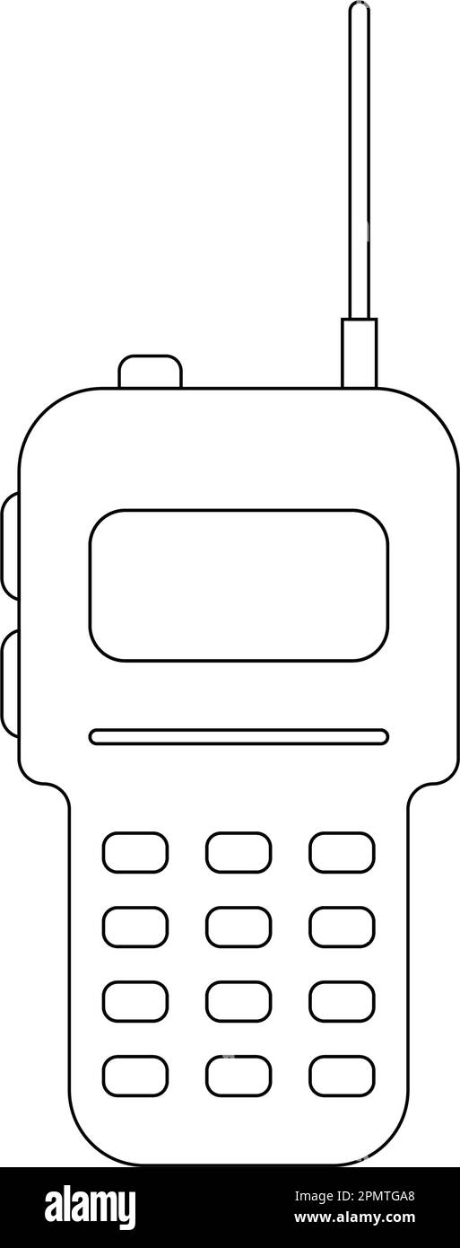 Walkie talkie vector vectors stock vector images