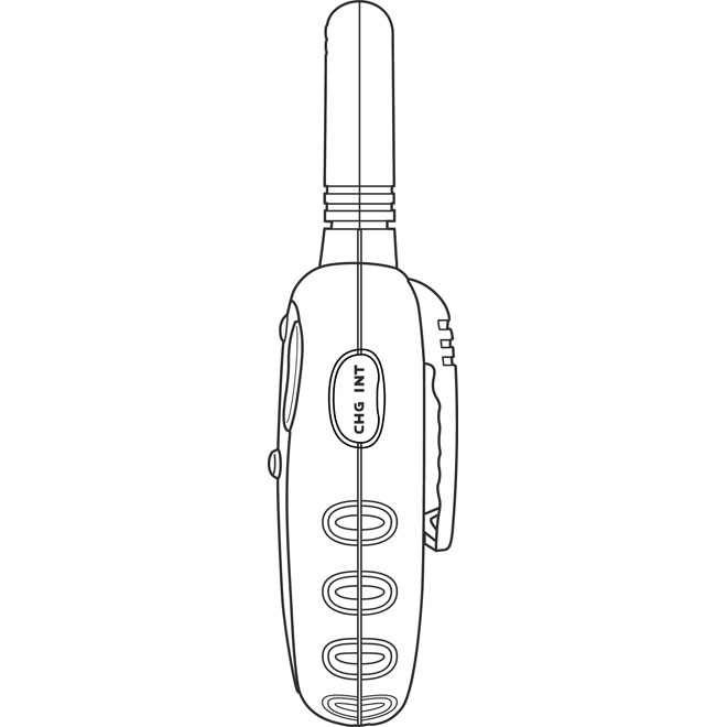 Portable radio image royalty free stock svg vector