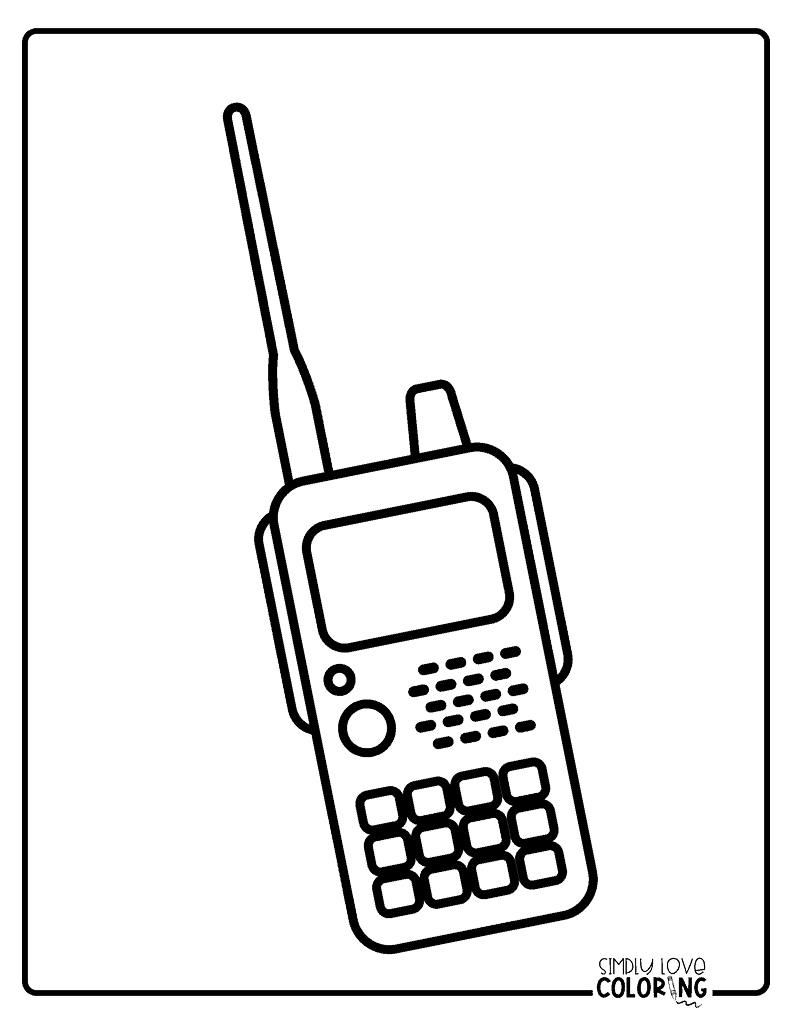 Profession coloring pages free pdf printables