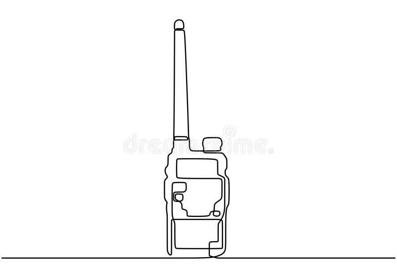 Two way radio munication device stock illustrations â two way radio munication device stock illustrations vectors clipart