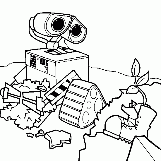 Coloring page wall