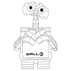 Cute free printable robot coloring pages online