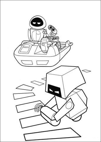 Cleaning robot is looking for wall