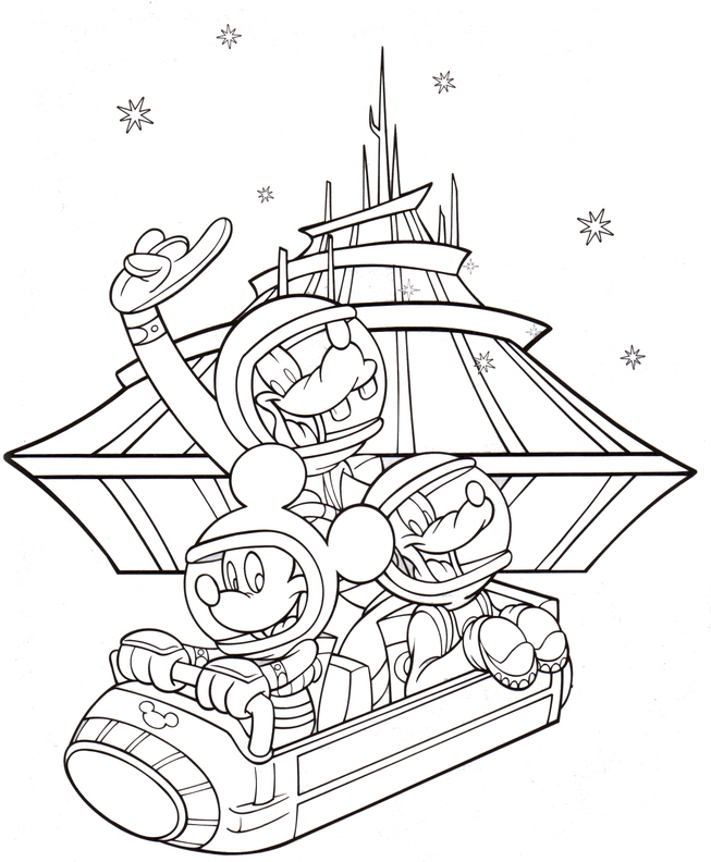 Disney coloring pages for adults