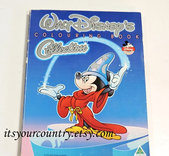 Mickey mouse walt disneys coloring book collection s childrens quiet activity entertainment book used itsyourcountry on