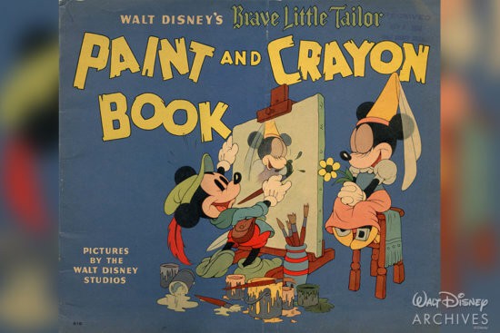 Color in disney history with these vintage downloadable coloring pages