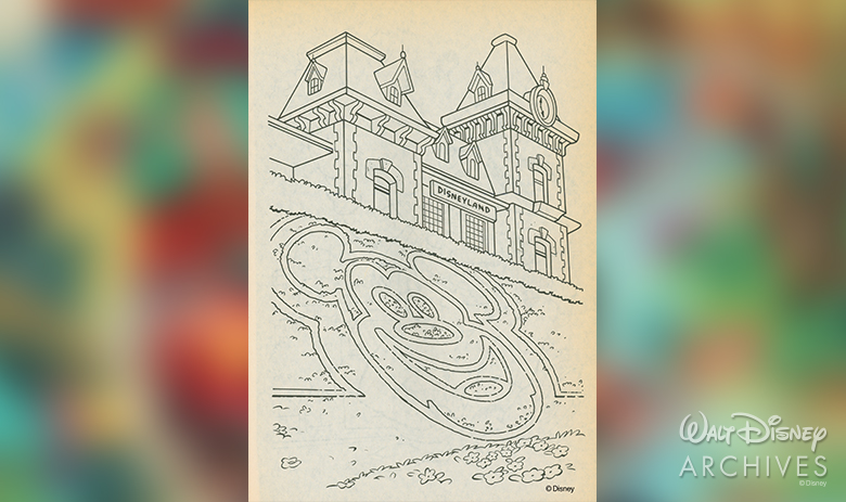 Coloring books from the walt disney archives