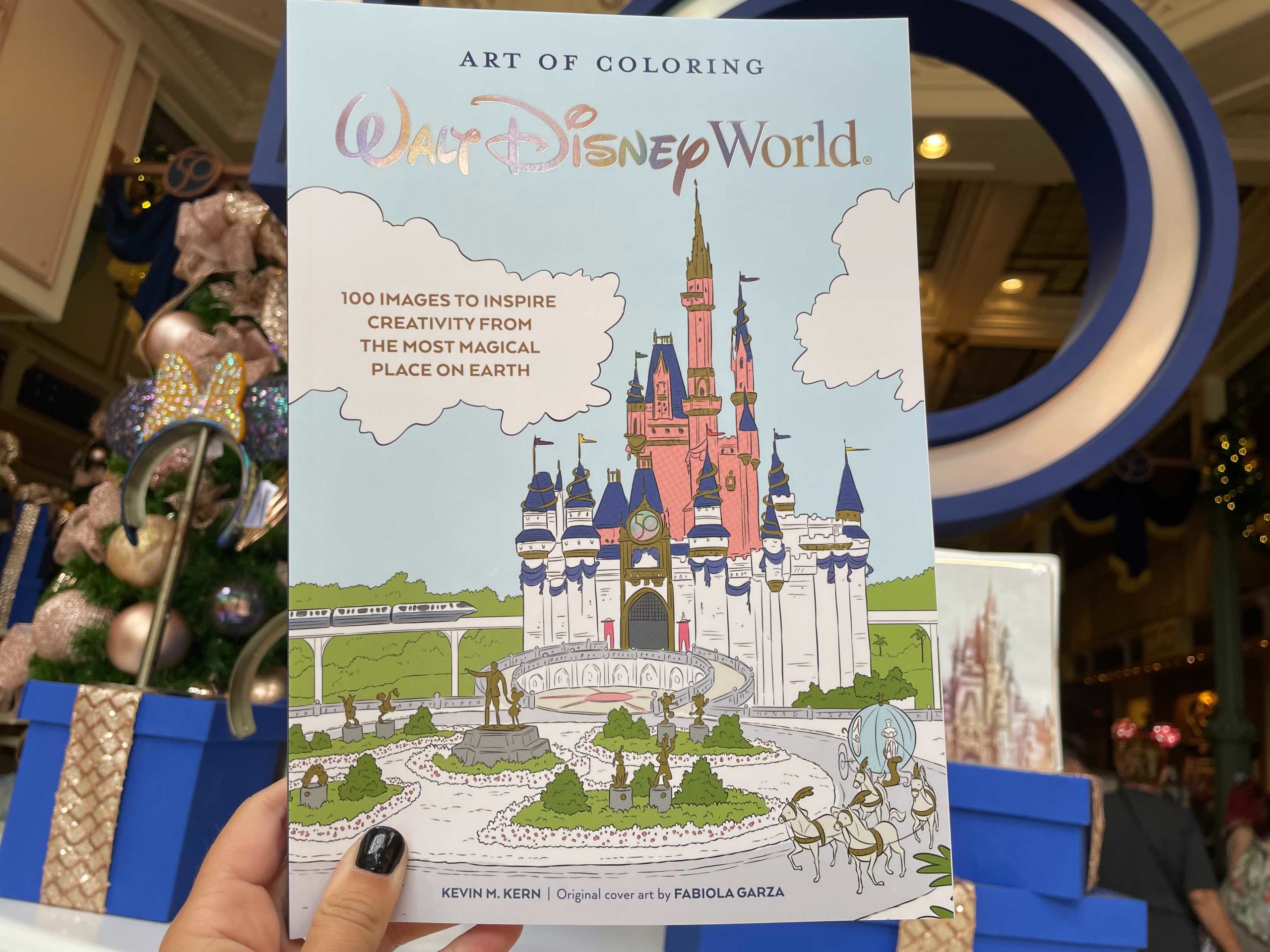Photos new th anniversary coloring book available at walt disney world