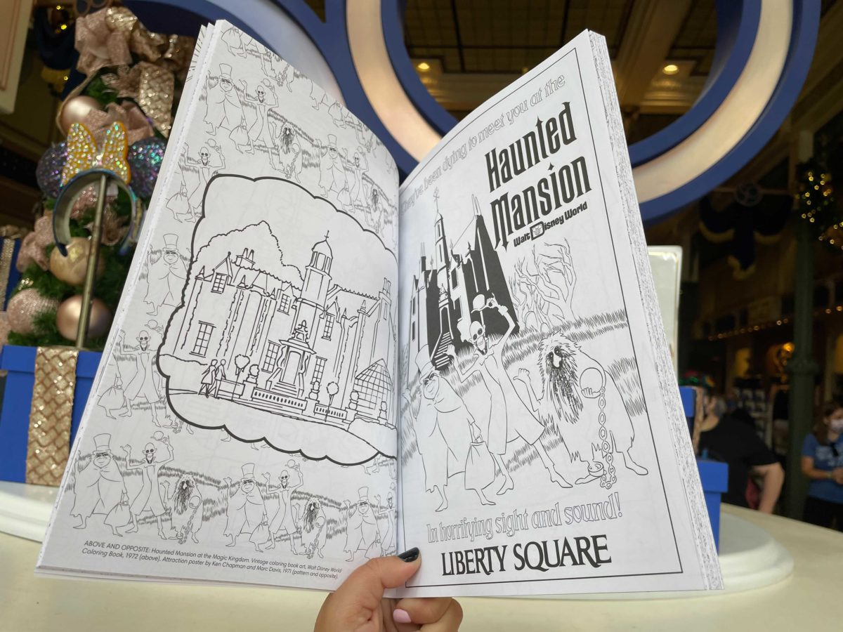 Photos new th anniversary coloring book available at walt disney world