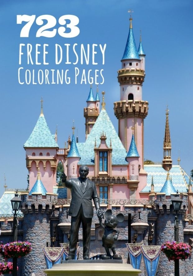 Free disney printable coloring pages