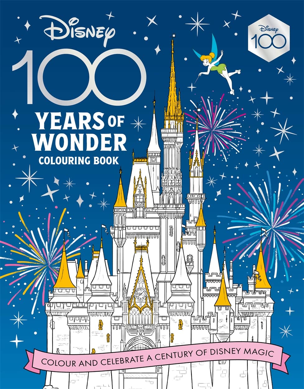 Disney years of wonder colouring book
