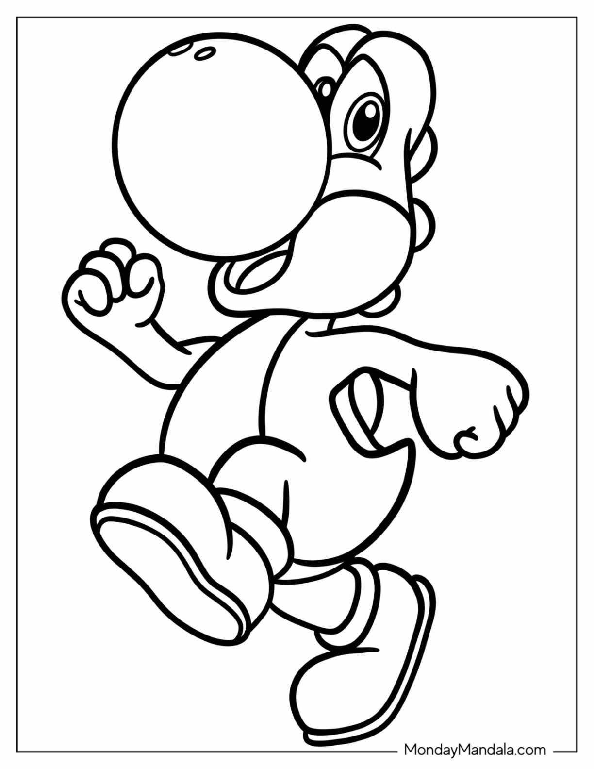 Nintendo coloring pages free pdf printables