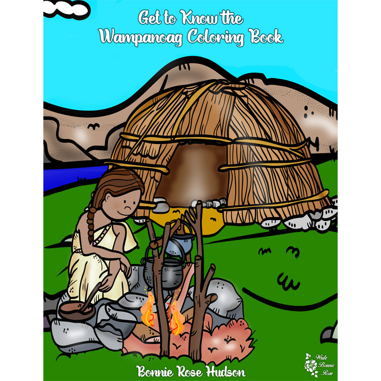 Get to know the wampanoag coloring book
