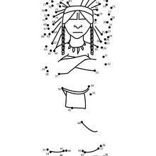 Wampanoag chief coloring pages