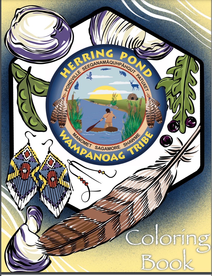 Munity art collaborative partners with herring pond wampanoag tribe and plymouth public library to unveil the herring pond wampanoag tribe coloring book