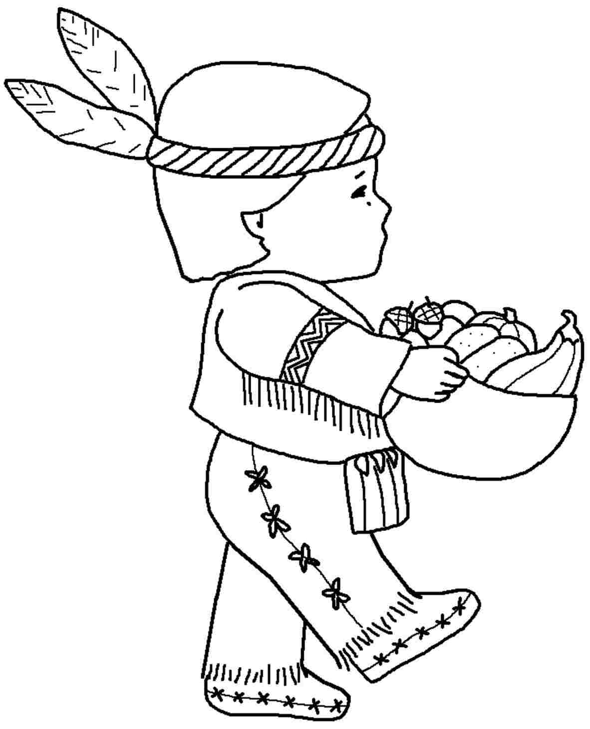 Wampanoag coloring pages