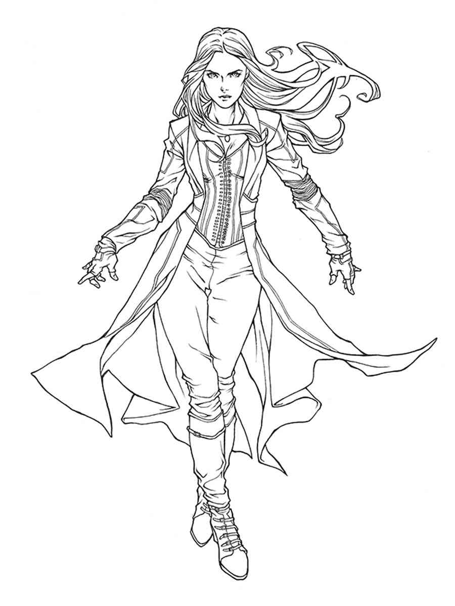 Wandavision coloring pages