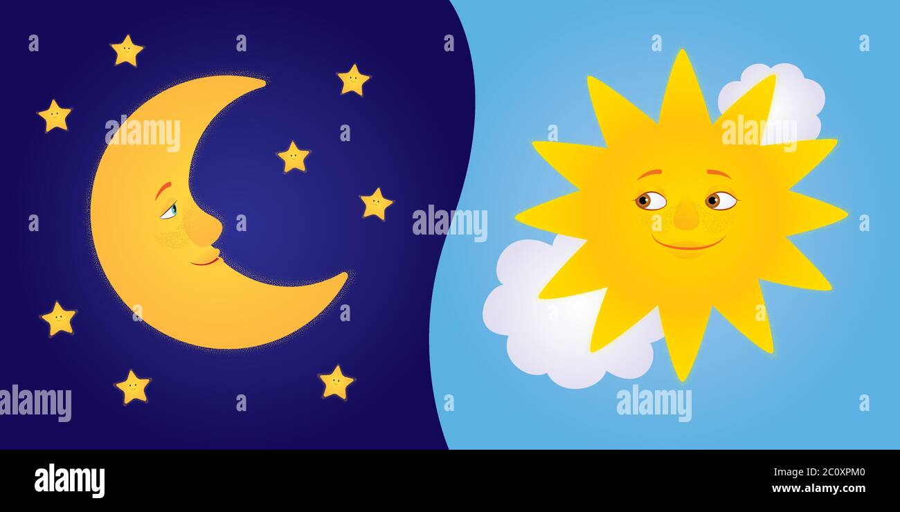 Half moon stock vector images