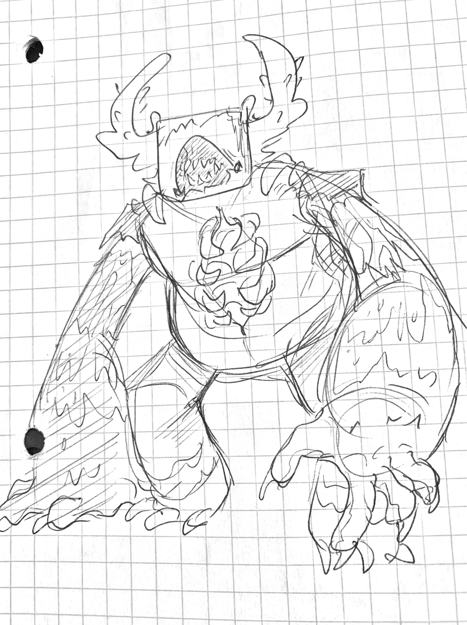 Ruste on x some warden sketch ð sketches wardenminecraft warden design httpstcomzxhkdzc x