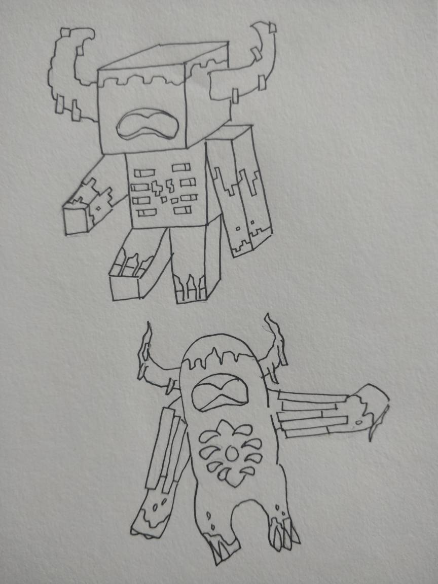 Warden minecraft by tigeraptor on
