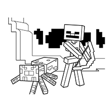 Free printable minecraft coloring pages for toddlers