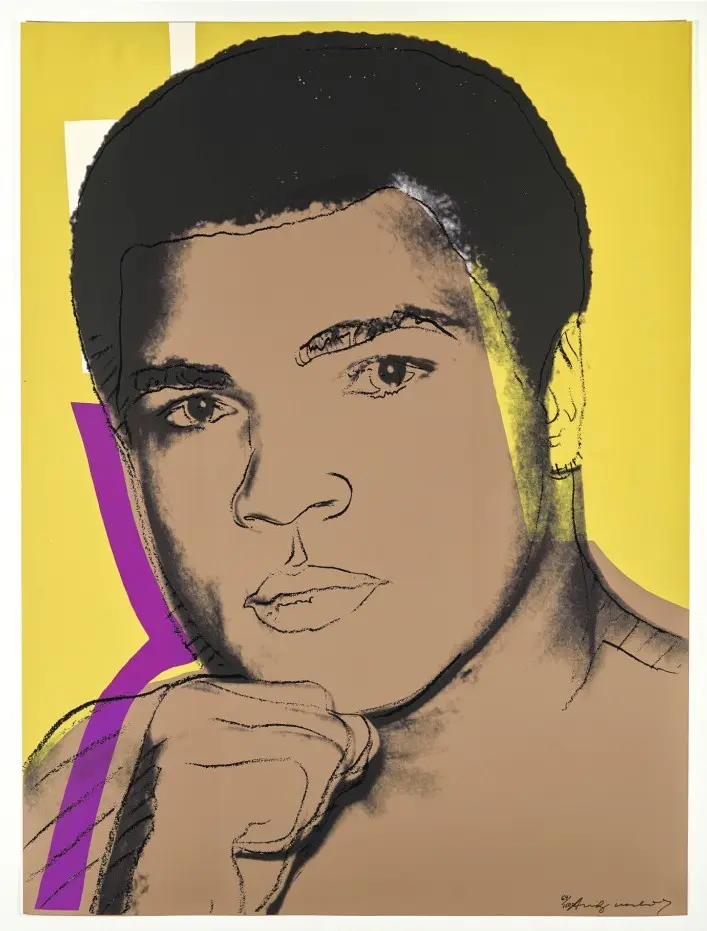 Andy warhols pop art portraits from rock stars to world leaders