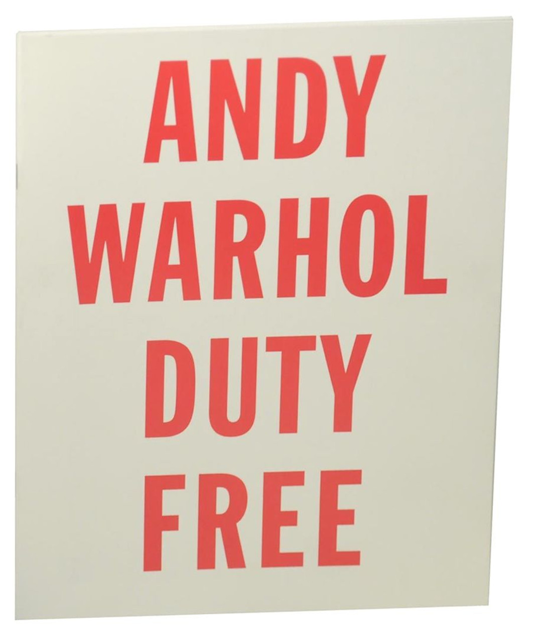 Andy warhol duty free paintings and drawings