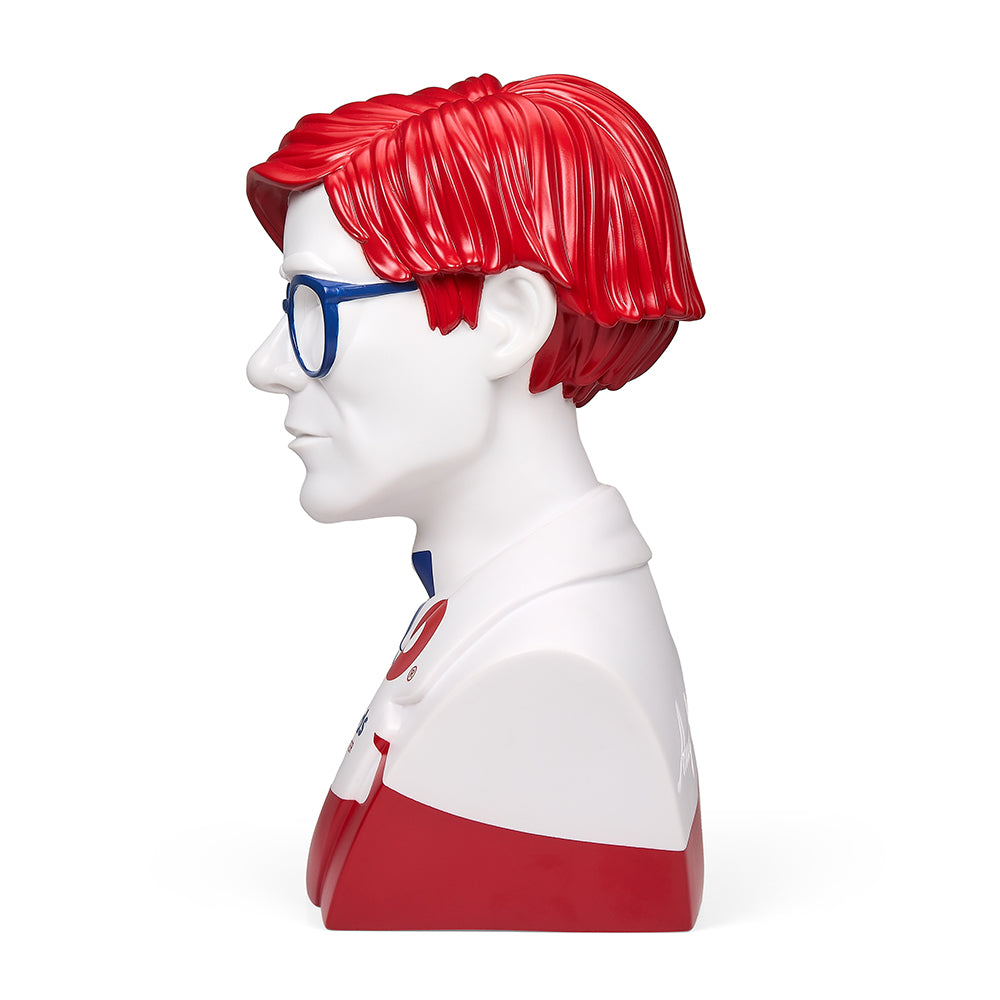 Andy warhol the bust art sculpture